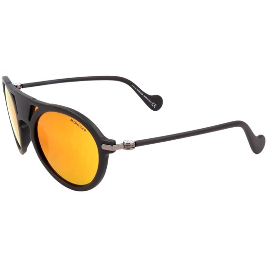 Moncler ML0053/S 20C Zonnebril - Dames - Heren - Zwart van Merkloos