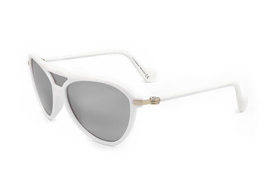 Moncler ML0054 25D IVORY 0/0/135 UNISEX Zonnebrillen van Merkloos