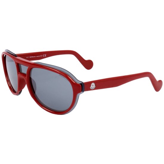 Moncler ML0055/S 66C Zonnebril - Dames - Heren - Rood van Merkloos