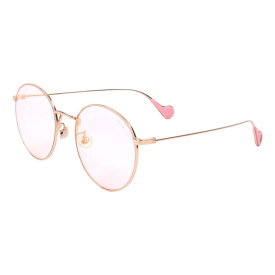 Moncler ML0109-K 28U Zonnebril - Dames - Heren - Roze van Merkloos