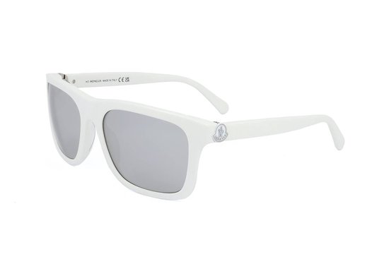 Moncler ML0285 WHITE 58/18/140 MAN Zonnebrillen van Merkloos