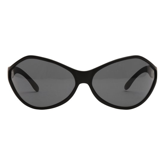 ™Monkeyglasses Bobo 45 Black GREY - Zonnebril - 100% UV bescherming - Danish Design - 100% Upcycled van Monkeyglasses