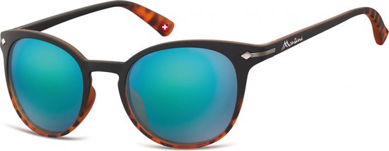 Montana By Sgb Zonnebril Dames Bruin/blauw (turtle) (ms50) van MontAna