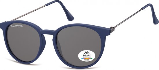 Montana By Sgb Zonnebril Unisex Blauw/zwart (mp33) van Merkloos