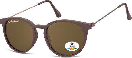 Montana By Sgb Zonnebril Unisex Paars/bruin (mp33) van Montana.