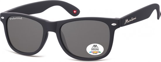 Montana By Sgb Zonnebril Unisex Zwart (mp1-xl) van Merkloos