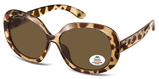 Montana Fashion Zonnebril MP63A Glanzend Demi van Montana.