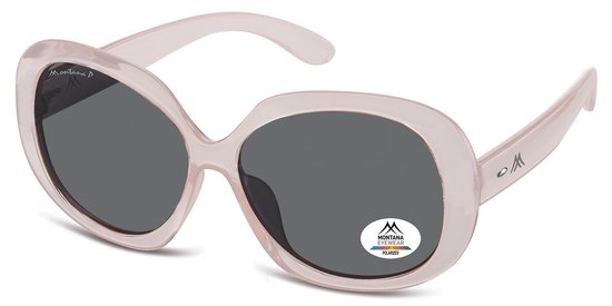 Montana Fashion Zonnebril MP63D Transparant Roze van MontAna
