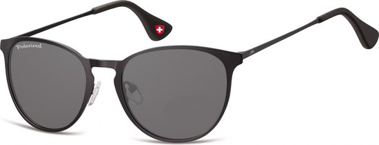 Montana MP88 - Zonnebril - cat eye - zwart- polarizerend van MontAna