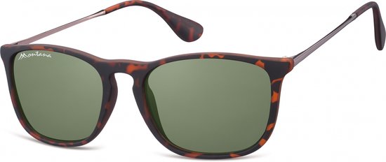 Montana S34D - Zonnebril - Retro style - Turtle - Lensbreedte 54 mm