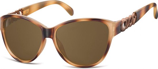 Montana Zonnebril Dames Cat.3 Bruin (s150d) van Merkloos