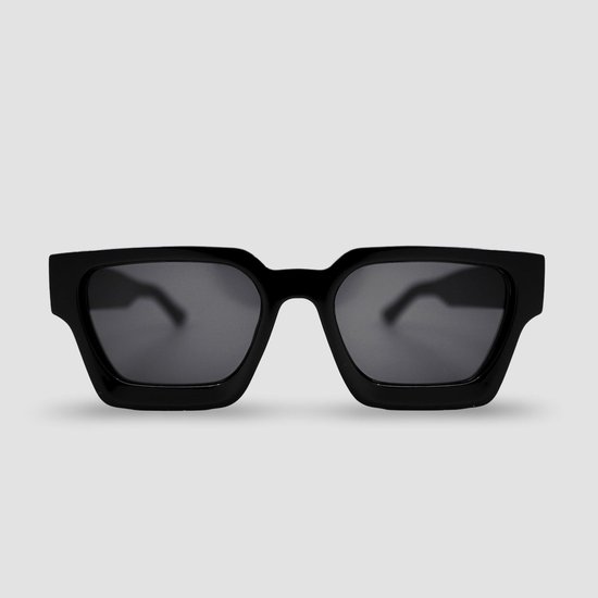 Montuurtjevoorjou - Ace Black - Zonnebril - Heren zonnebril - Festival Bril - Zwart van Montuurtjevoorjou
