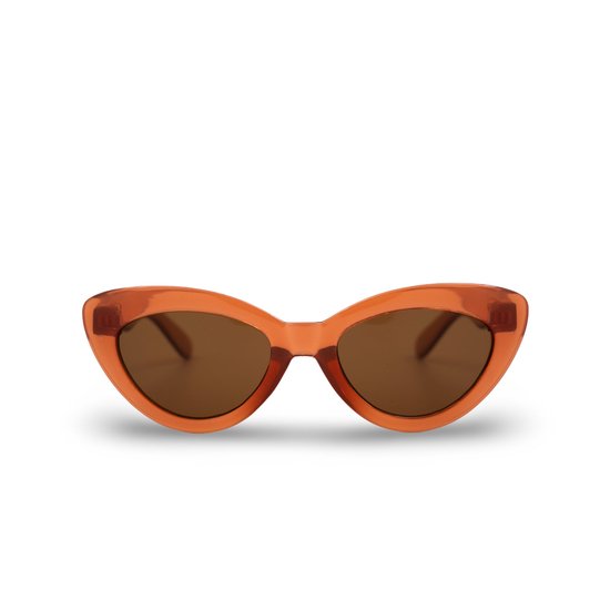Montuurtjevoorjou - Avy Red - Kinder zonnebril - Rood - Cat Eye - Meisjes zonnebril van Merkloos