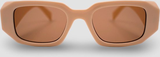 Montuurtjevoorjou - Beyond Champagne - Zonnebril - Zonnebril heren en dames - Festival - Beige van Montuurtjevoorjou