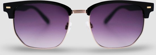 Montuurtjevoorjou - Club Purple 2.0 - Ronde Zonnebril- - Paars van Montuurtjevoorjou