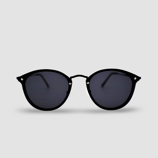 Montuurtjevoorjou - Dust Black - Zonnebril - Zonnebril heren en dames - Metaal - Zwart van Montuurtjevoorjou