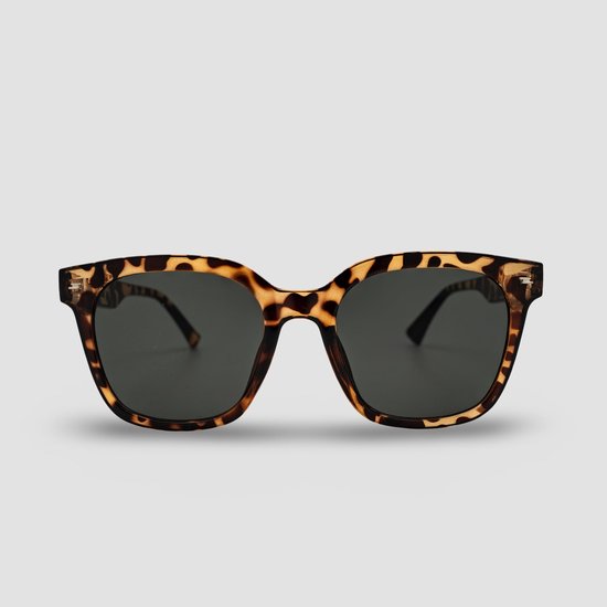 Montuurtjevoorjou - Eli Leopard - Zonnebril - Dames zonnebril - Bruin - Leopard van Merkloos