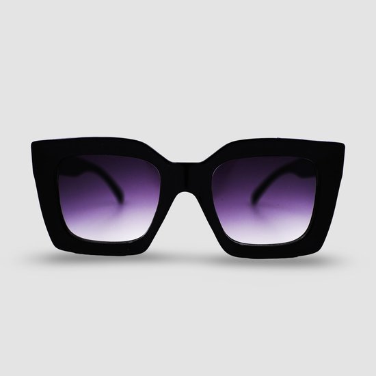 Montuurtjevoorjou - Luna Black - Zonnebril - Zonnebril Dames - Cat Eye - Zwart van Montuurtjevoorjou