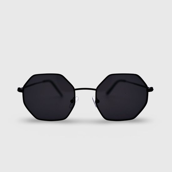 Montuurtjevoorjou - Octa Black 2.0 - Zonnebril - Zonnebril heren en dames - Metaal - Zwart van Montuurtjevoorjou