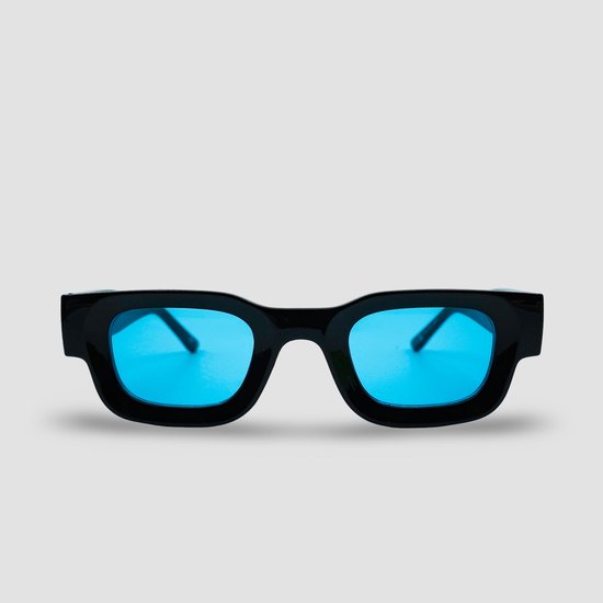 Montuurtjevoorjou - Pacific Blue - Zonnebril - Heren - Dames - Festival Bril - Blauw van Merkloos