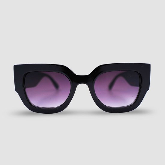 Montuurtjevoorjou - Paris Black - Zonnebril - Zonnebril Dames - Rond - Zwart van Montuurtjevoorjou