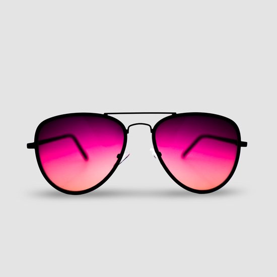 Montuurtjevoorjou - Piloten Zonnebril Purple 2.0 - Zonnebrillen - Zonnebril Dames - Piloten Zonnebril - Metaal - Paars van Montuurtjevoorjou