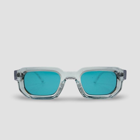 Montuurtjevoorjou - Stellar Blue - Zonnebril - Dames - Heren - Festival Bril - Blauw van Montuurtjevoorjou