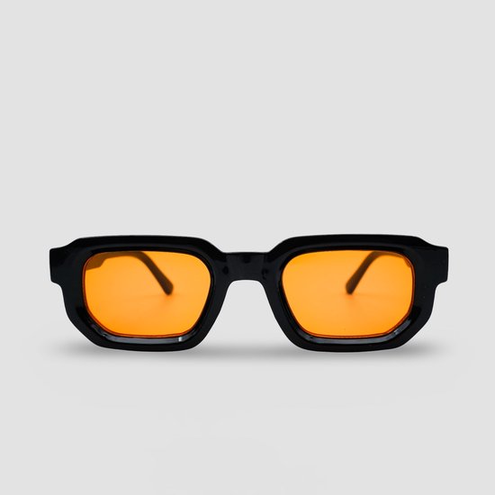 Montuurtjevoorjou - Stellar Orange - Zonnebril - Dames - Heren - Festival Bril - Oranje van Montuurtjevoorjou