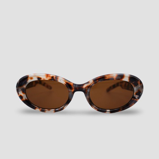 Montuurtjevoorjou - Vera Black White - Zonnebril - Dames zonnebril - Ovaal - Zwart - Wit van Montuurtjevoorjou