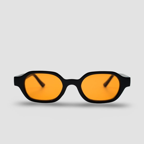 Montuurtjevoorjou - Viggo Orange - Zonnebril - Dames & Heren Zonnebril - Festival Bril - Oranje Zonnebril - Koningsdag - Ovaal van Merkloos