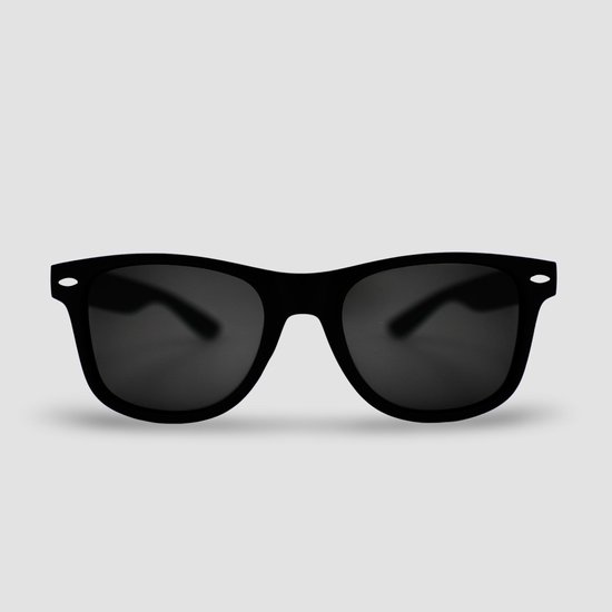 Montuurtjevoorjou - Way Black - Zonnebril - Zonnebril Heren - Zwart van Montuurtjevoorjou