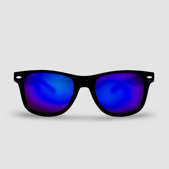 Montuurtjevoorjou - Way Classic Blue - Zonnebril - Heren zonnebril - Blauw van Merkloos