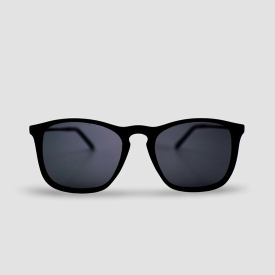 Montuurtjevoorjou - Way Metal Black - Zonnebril - Zonnebril Heren - Piloten Zonnebril - Zwarte Glazen van Montuurtjevoorjou