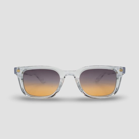 Montuurtjevoorjou - Wayfarer Clear Green - Zonnebril - Heren zonnebril - Groene glazen