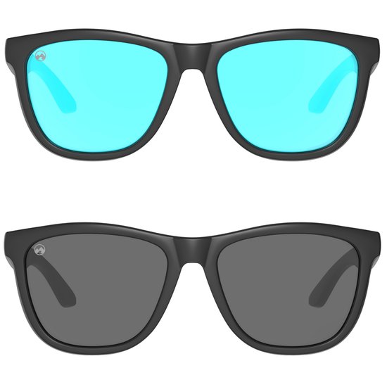 MowMow 2-pack Zonnebril - Gepolariseerd - Heren - Dames - ZEUS collection