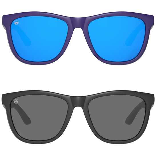 MowMow® 2-pack Zonnebril heren - Zonnebril dames - Gepolariseerd - X-CelLens - ZEUS collectie van MowMow