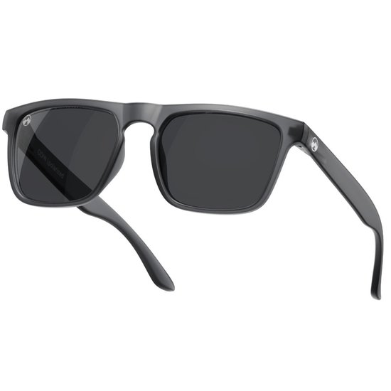 MowMow Odin Zonnebril - Transparant frame - Gepolariseerd - Heren - Dames van Merkloos