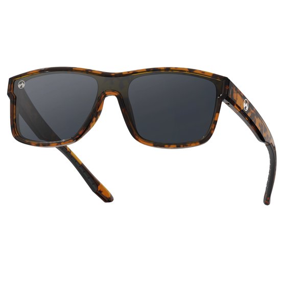 MowMow Vivid Zonnebril - Gepolariseerd - Heren - Dames - Bruin tortoise frame
