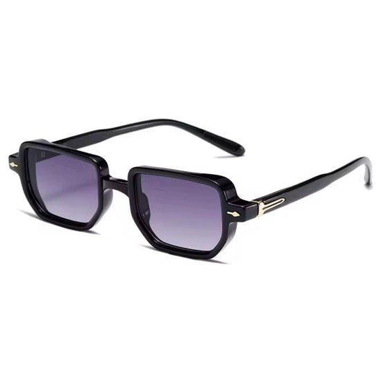 Mpariz Zwarte Zonnebril UV400 Bescherming & Brillenkoker Tijdloos & Trendy Design van Merkloos