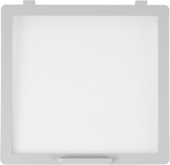 MPK Vliegenhor Scharnier Buitenzijde 28x28cm Wit van MPK