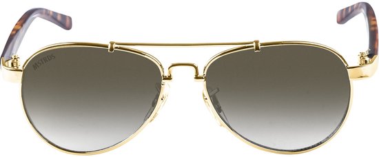 MSTRDS - Mumbo Youth gold/brown one size Kinder zonnebrillen - Goudkleurig/Bruin van Merkloos