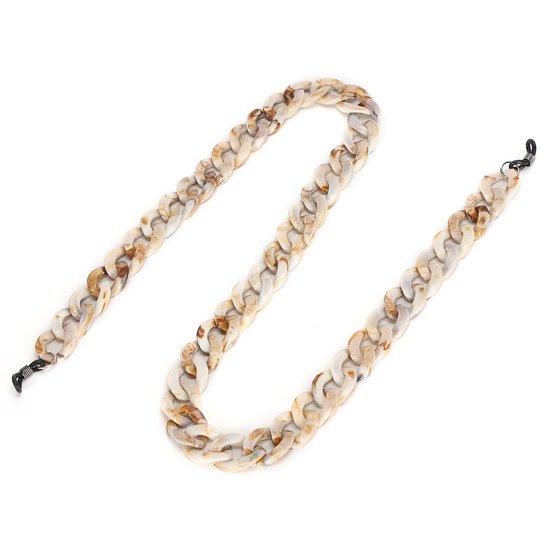 MTTproducts- Lenzenvloeistof - Acryl Ketting - Zonnebril Lanyard - Eenvoudige Stijl - Accessoires voor Vrienden/Familie - Sieraden - Brilkoord