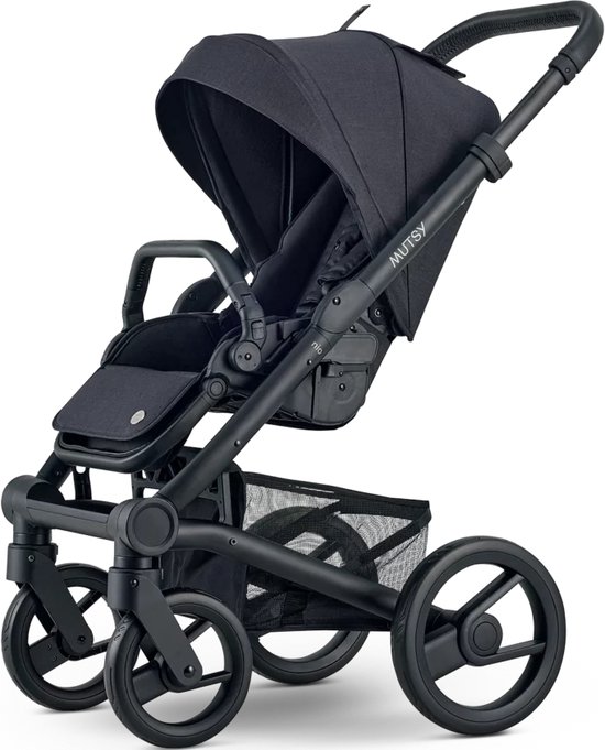 Mutsy Nio 3-in-1 Kinderwagen - Snel Opvouwsysteem - Lichtgewicht Frame - North Black van Mutsy