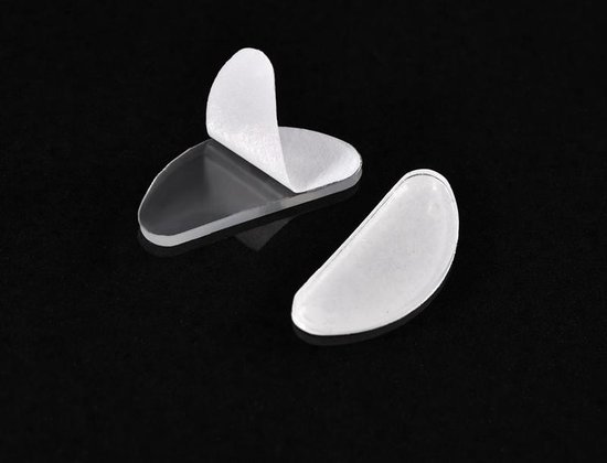 neus pads 10 stuks - neuspads - neuspads bril siliconen - neuspads bril - bril pads - neusvleugels voor bril - neuspads bril zelfklevend - plakpads van iZedas