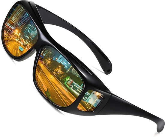 Night Vision Goggles Past over Correctieve Goggles Wrap Around Zonnebril Rijden Bescherming