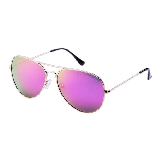 Nihao HD Yukon HD 1.1mm Polarized lens - Anti-Allergic Gold Plated Frame - True Revo Pink Mirror Coating -Anti reflect coating - 100% UVA + UVB Blocking van Nihao.