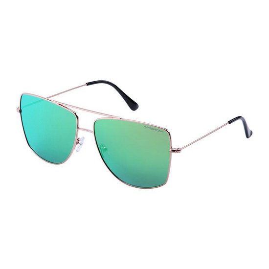 Nihao River HD 1.1mm Polarized lens - Gold Plated Metal Anti-Allergisch Frame - Green True Revo Coating - Beweegbare neusvleugels - UV400 van Nihao.