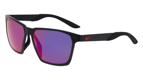 NIKE NIKE MAVERICK VALOR IF0963X 011 MATTE BLACK / INFRARED MIRROR 57/15/145 MALE Zonnebrillen van Nike