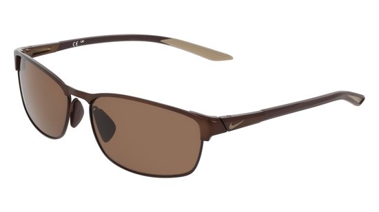 NIKE NIKE MODERN METAL DZ7364 200 SATIN WALNUT / BROWN 58/15/140 MALE Zonnebrillen van Diesel