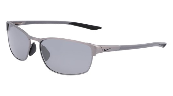 NIKE NIKE MODERN METAL N IU3334X 918 SATIN GUNMETAL/SILVER FLASH 58/15/140 MALE Zonnebrillen van Merkloos